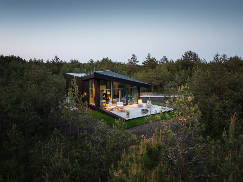 alt="Dharma Resort Summer Night"
