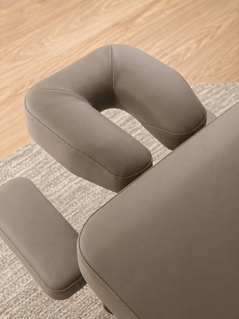 alt="massage table in Dharma Resort-Muhu, Estonia"
