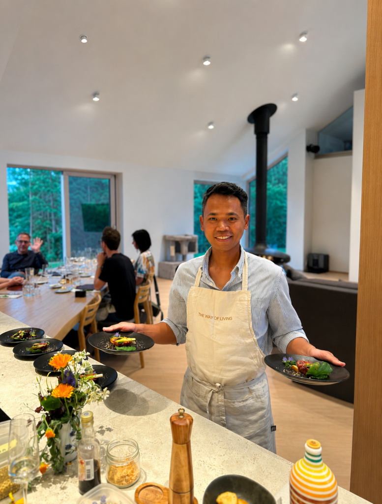 Dinner at Dharma Resort Muhu