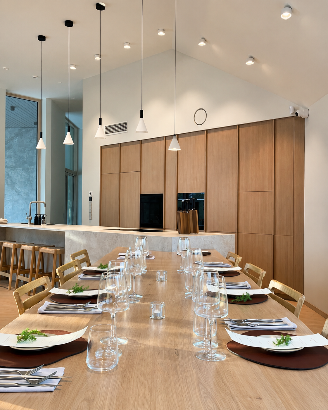 alt="Dharma Resort Dining area"